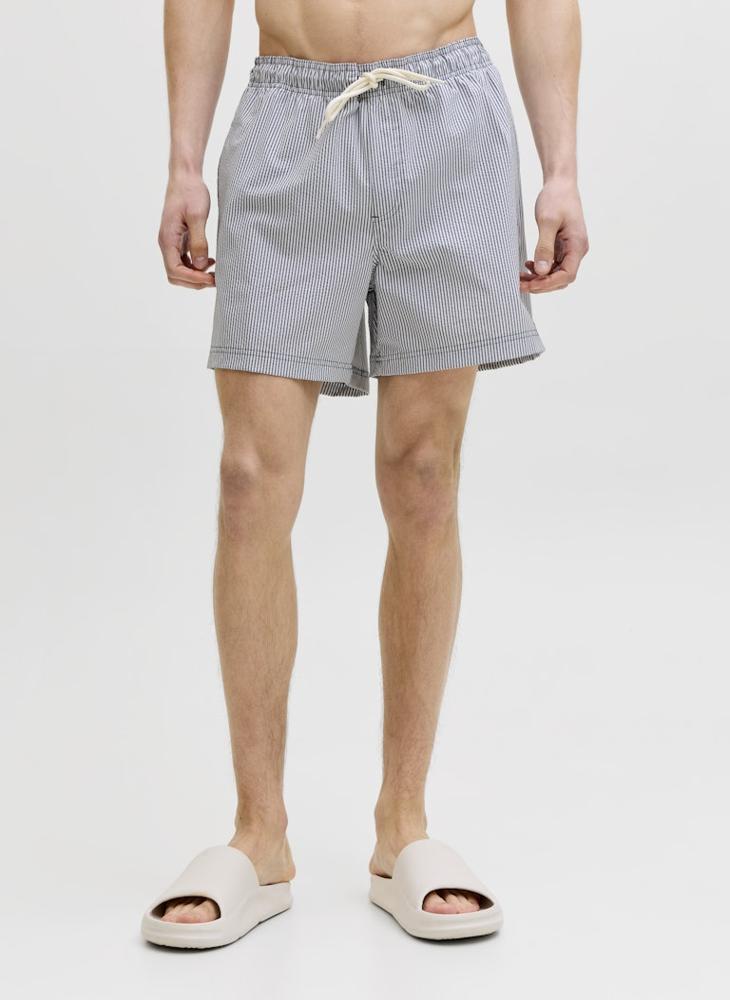 JACK & JONES Casual Drawstring Swim Shorts - Image 1
